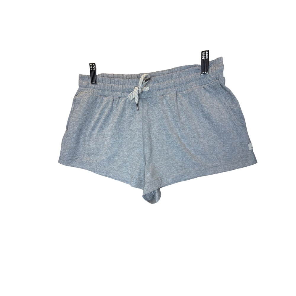 Vuori Halo Performance Shorts Womens Medium Heather Grey Athletic Yoga Lounge